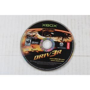 Driv3r - Driver 3 (Microsoft Xbox, 2004) Authentic, disc only, tested